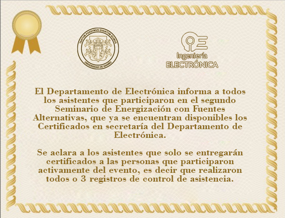 certificados